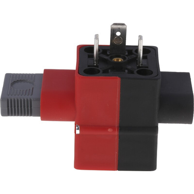 Hirschmann MESAP DIN 43650 A, Female, Male Solenoid Valve Connector