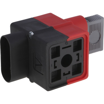 Hirschmann MESAP DIN 43650 A, Female, Male Solenoid Valve Connector