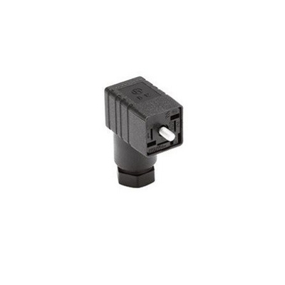 Hirschmann GDS 2P+E DIN 43650 C, Female Solenoid Valve Connector, 250 V ac/dc Voltage
