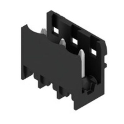 Weidmuller Male PCB Header, 5.08mm Pitch, 3 Way, 1 Row