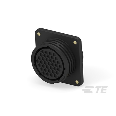 TE Connectivity, AMP CPC Connector Housing Panel Mount Socket, 600 V ac