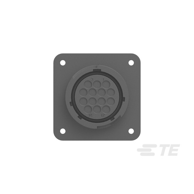 TE Connectivity, AMP CPC Power Connector Panel Mount Socket, Through Hole Termination, 250 V ac