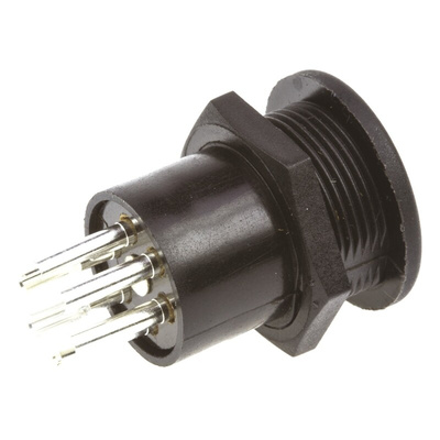 Bulgin Power Connector Panel Mount, Solder Termination, 3A, 50 V ac