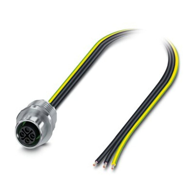 Phoenix Contact Compact Power Connector Front Mount Socket, 630 V ac