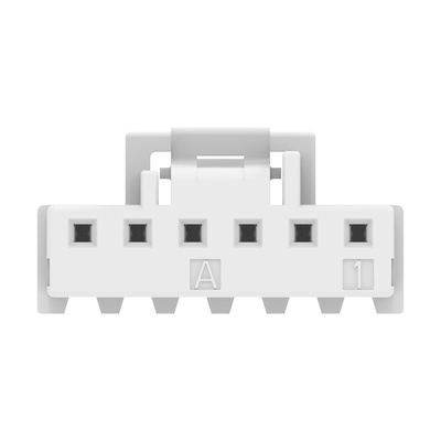 TE Connectivity, 1-2232979 Plug Connector Housing, 2mm Pitch, 6 Way, 1 Row Vertical