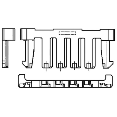 TE Connectivity Wedgelock, MIC MKII, 2 Way, For Use With MIC MKII Connectors