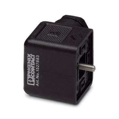 Phoenix Contact SACC 4P DIN 43650 A, Female Solenoid Valve Connector, 250 V Voltage