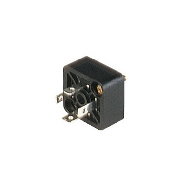 Hirschmann GSSA 3P+E DIN 43650 C, Male Solenoid Valve Connector, No, 250 V ac/dc Voltage