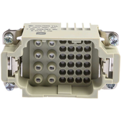 HARTING Connector Housing, Han K Series 33 Way