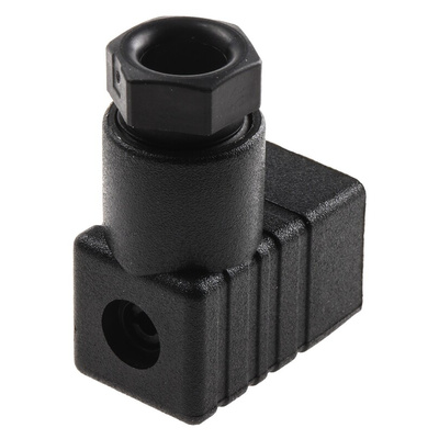 Hirschmann GDSN 207 2P+E DIN 43650 C, Female Solenoid Valve Connector, 250 V ac/dc Voltage