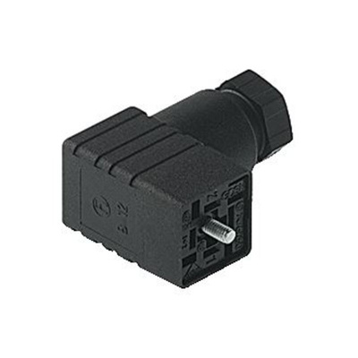 Hirschmann GDSN 207 2P+E DIN 43650 C, Female Solenoid Valve Connector, 250 V ac/dc Voltage