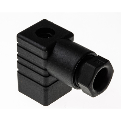 Hirschmann GDSN 307 3P+E DIN 43650 C, Female Solenoid Valve Connector, 250 V ac/dc Voltage