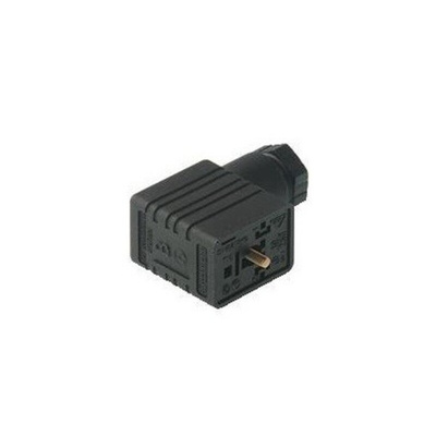 Hirschmann GMN 2P+E DIN 43650 B, Female Solenoid Valve Connector, No, 250 V ac/dc Voltage