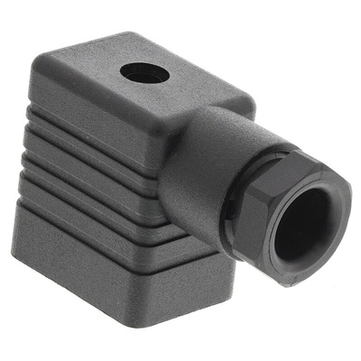 Hirschmann GMN 2P+E DIN 43650 B, Female Solenoid Valve Connector, No, 250 V ac/dc Voltage