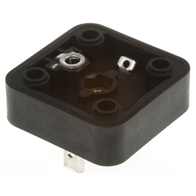 Hirschmann GSA 2P+E DIN 43650 A, Male Solenoid Valve Connector, No, 400 V ac/dc Voltage