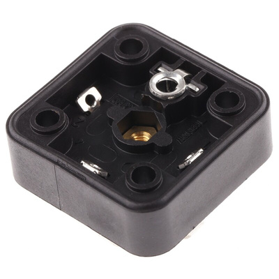 Hirschmann GSA 3P+E DIN 43650 A, Male Solenoid Valve Connector, No, 400 V ac/dc Voltage