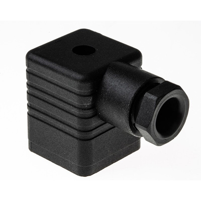 Hirschmann GDM 2P+E DIN 43650 A, Female Solenoid Valve Connector, 250 V ac/dc Voltage