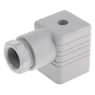 Hirschmann GDM 2P+E DIN 43650 A, Female Solenoid Valve Connector, 250 V ac/dc Voltage