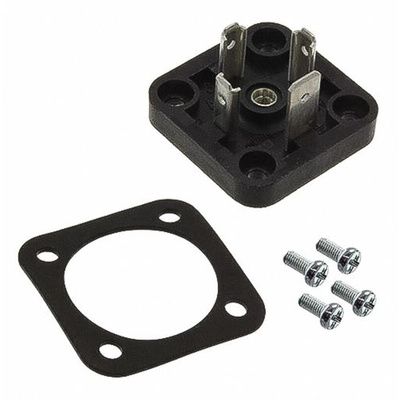 Molex 121012 2P+E DIN 43650 A DIN 43650 Solenoid Connector, 250 V ac, 300 V dc Voltage