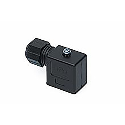 Molex 121202 2P+E DIN 43650 B DIN 43650 Solenoid Connector, 250 V ac, 300 V dc Voltage