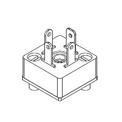 Molex 121012 3P DIN 43650 B DIN 43650 Solenoid Connector, 250 V ac, 300 V dc Voltage