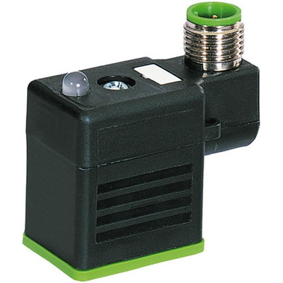 Murrelektronik Limited 3P DIN 43650, Female DIN 43650 Solenoid Connector with Indicator Light, 24 V Voltage