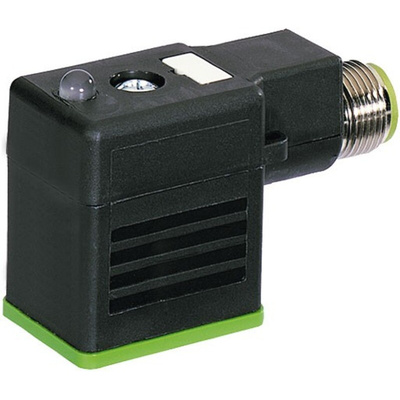 Murrelektronik Limited 3P DIN 43650, Female DIN 43650 Solenoid Connector with Indicator Light, 24 V Voltage