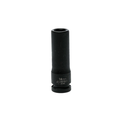 Teng Tools 14.0mm, 1/2 in Drive Impact Socket Hexagon, 22.5 mm length