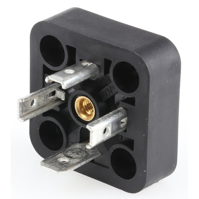 Hirschmann GSA 3P+E DIN 43650 A, Male Solenoid Valve Connector, No, 400 V ac/dc Voltage