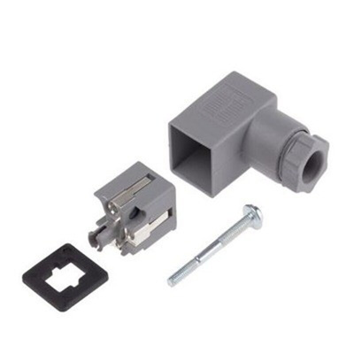 SMC K41 2P+E DIN 43650 C, Female DIN 43650 Connector, No, 220 V ac/dc Voltage