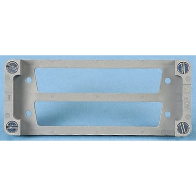 Harting Adapter Blocks to D-Sub, Han B Series , For Use With Heavy Duty Power Connectors
