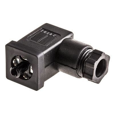 Gefran DIN 43650, Female DIN 43650 Solenoid Connector