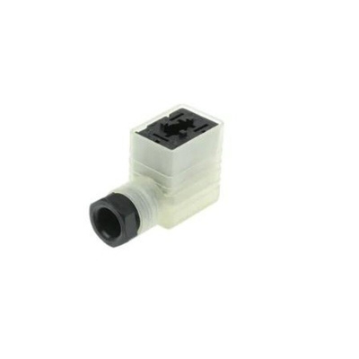 Hirschmann GML 2P+E DIN 43650 B, Female Solenoid Valve Connector,  with Indicator Light, 250 V ac/dc Voltage