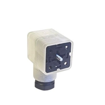 Hirschmann GDML 2P+E DIN 43650 A, Female Solenoid Valve Connector,  with Indicator Light, 120 V Voltage