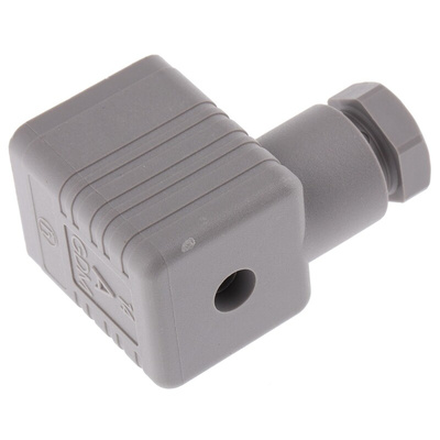 Hirschmann GDM 2P+E DIN 43650 A, Female Solenoid Valve Connector, No, 250 V Voltage