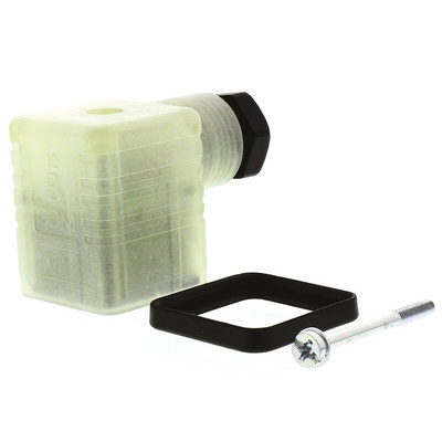 Hirschmann GDML 3P+E DIN 43650 A, Female Solenoid Valve Connector,  with Indicator Light, 250 V Voltage