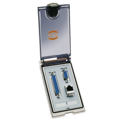 Harting Single Frame Plastic, Han Port Series , For Use With Heavy Duty Power Connectors