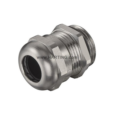 HARTING Cable Gland, Han CGM-M Series Thread Size M50, For Use With Connectors