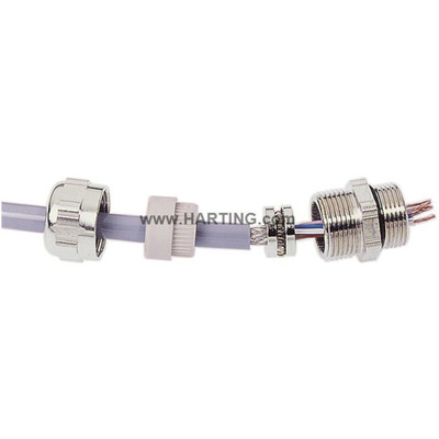 HARTING Cable Clamp, EMC Series Thread Size M20, For Use With Connectors