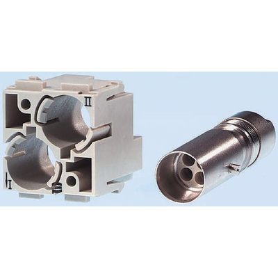 Han D Coax Male Coaxial Contact for use with Heavy Duty Power Connector