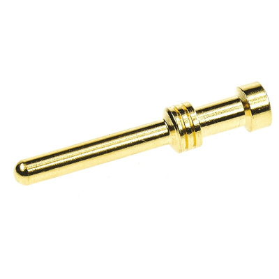 Han E Male 16A Crimp Contact Minimum Wire Size 1.5mm² Maximum Wire Size 1.5mm² for use with Heavy Duty Power Connector