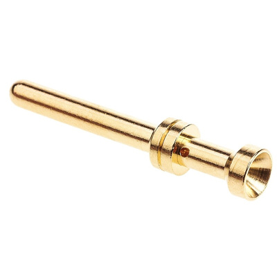 Han E Male 16A Crimp Contact Minimum Wire Size 1mm² Maximum Wire Size 1mm² for use with Heavy Duty Power Connector