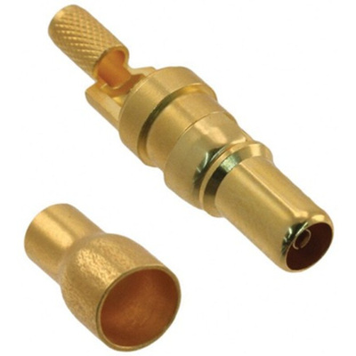 D-Sub Male Solder Contact for use with Cables RG 179 BU, 187 AU