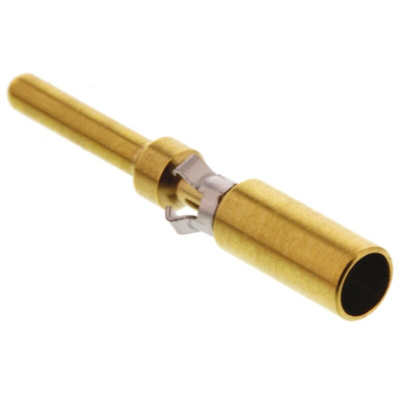 Han Push Pull Male 12A Crimp Contact Minimum Wire Size 2.5mm² Maximum Wire Size 2.5mm² for use with Push Pull Power