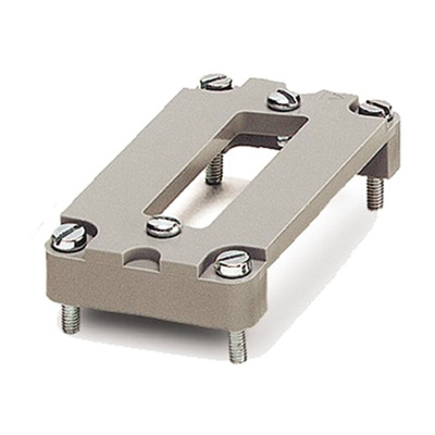 Phoenix Contact Adapter Plate, HEAVYCON B10 Series , For Use With Heavy Duty Power Connectors