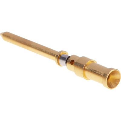 Han D HMC Male 10A Crimp Contact Minimum Wire Size 0.5mm² Maximum Wire Size 0.5mm² for use with HMC Connector