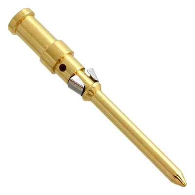 Han D HMC Male 10A Crimp Contact Minimum Wire Size 2.5mm² Maximum Wire Size 2.5mm² for use with HMC Connector