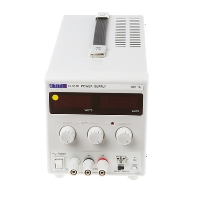 Aim-TTi Bench Power Supply, , 30W, 1 Output , , 0 → 30V, 0 → 1A With RS Calibration