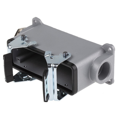 Epic Contact H-BE Heavy Duty Power Connector Hood, 108 (H-DD), 24 (H-BE) Contacts, PG21 Thread