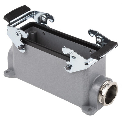 Epic Contact H-BE Heavy Duty Power Connector Hood, 108 (H-DD), 24 (H-BE) Contacts, PG21 Thread
